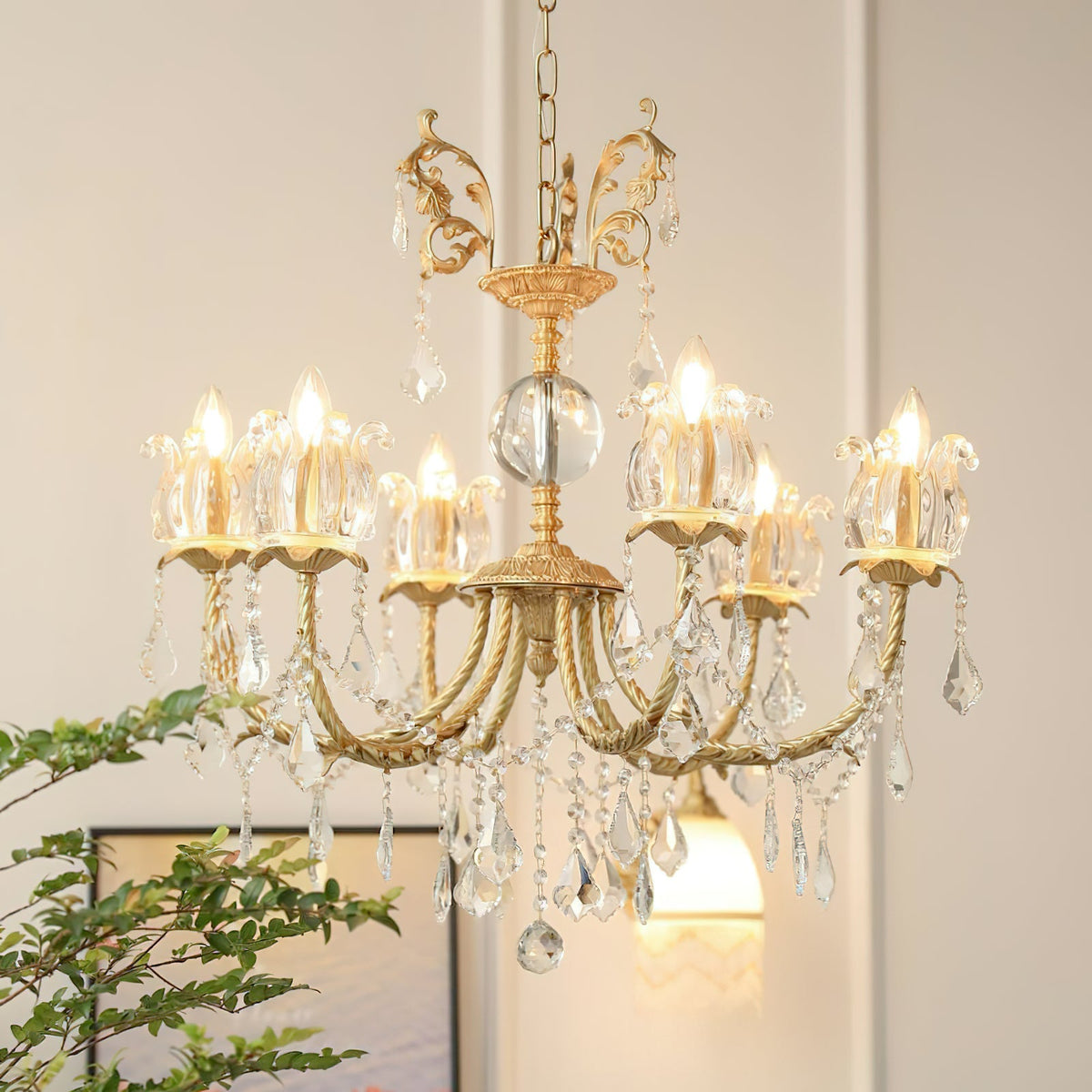 Silva Crystal Chandelier - view 13