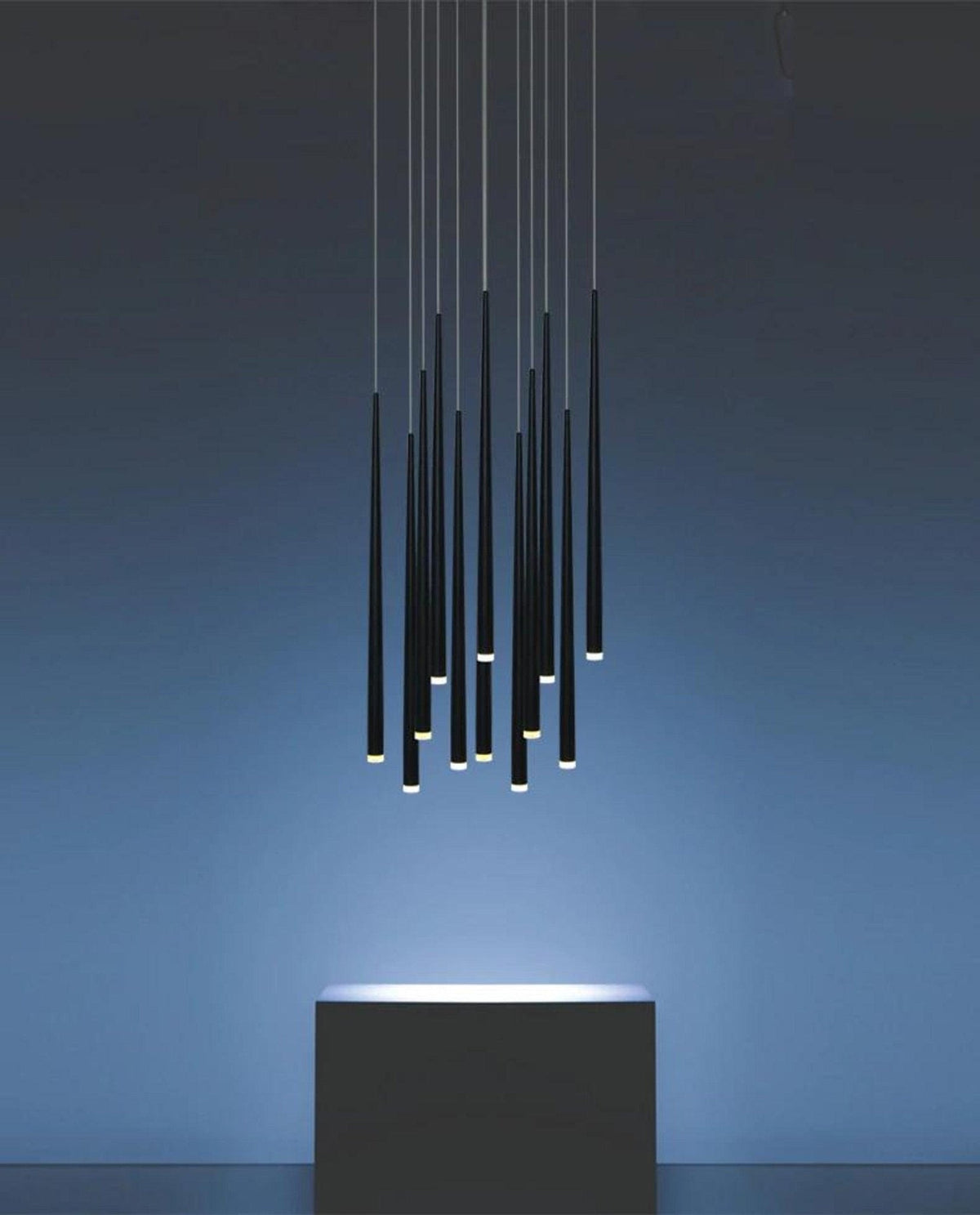 Slender Cone Chandelier - view 2