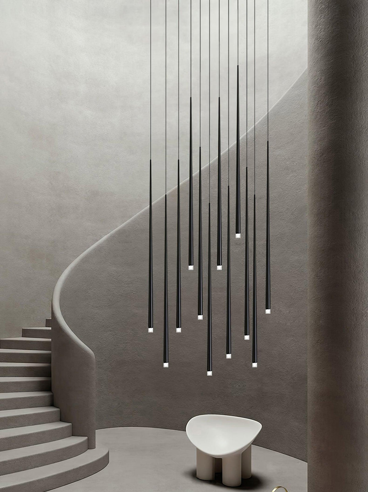 Slender Cone Chandelier - view 3