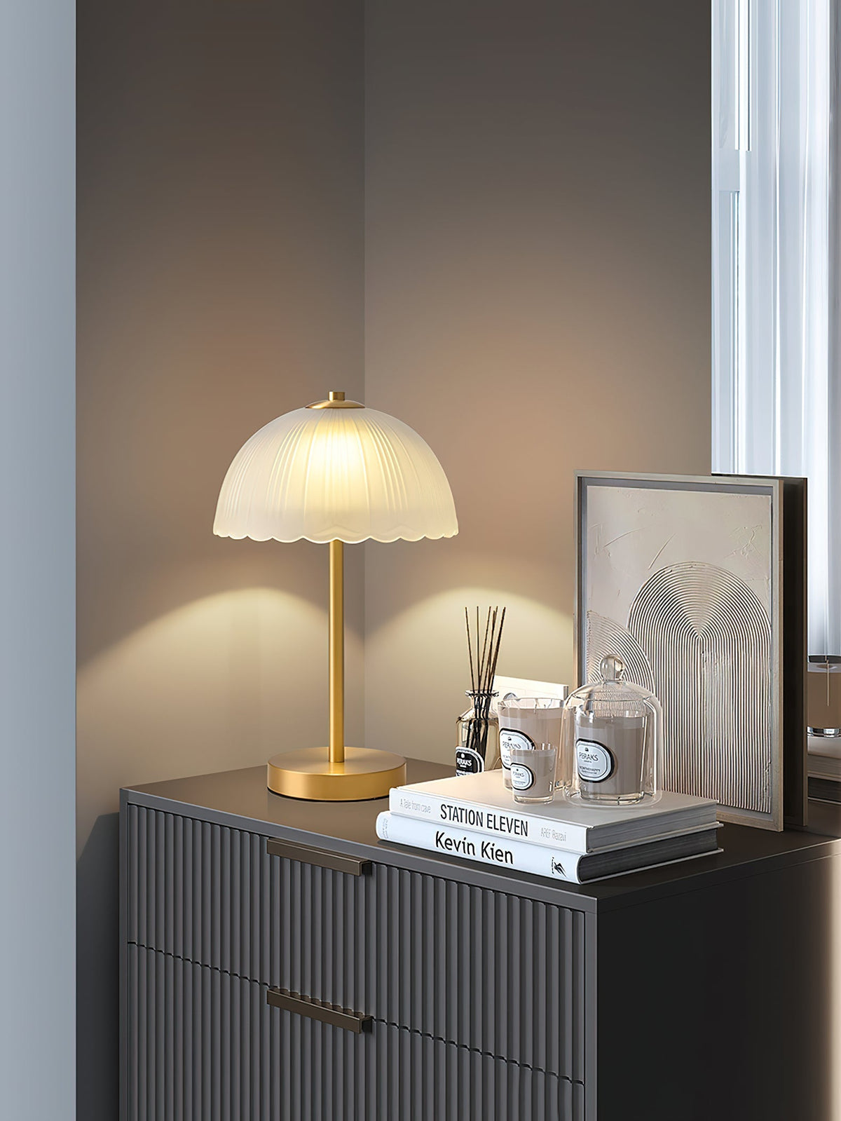 Small Umbrella Table Lamp - view 2