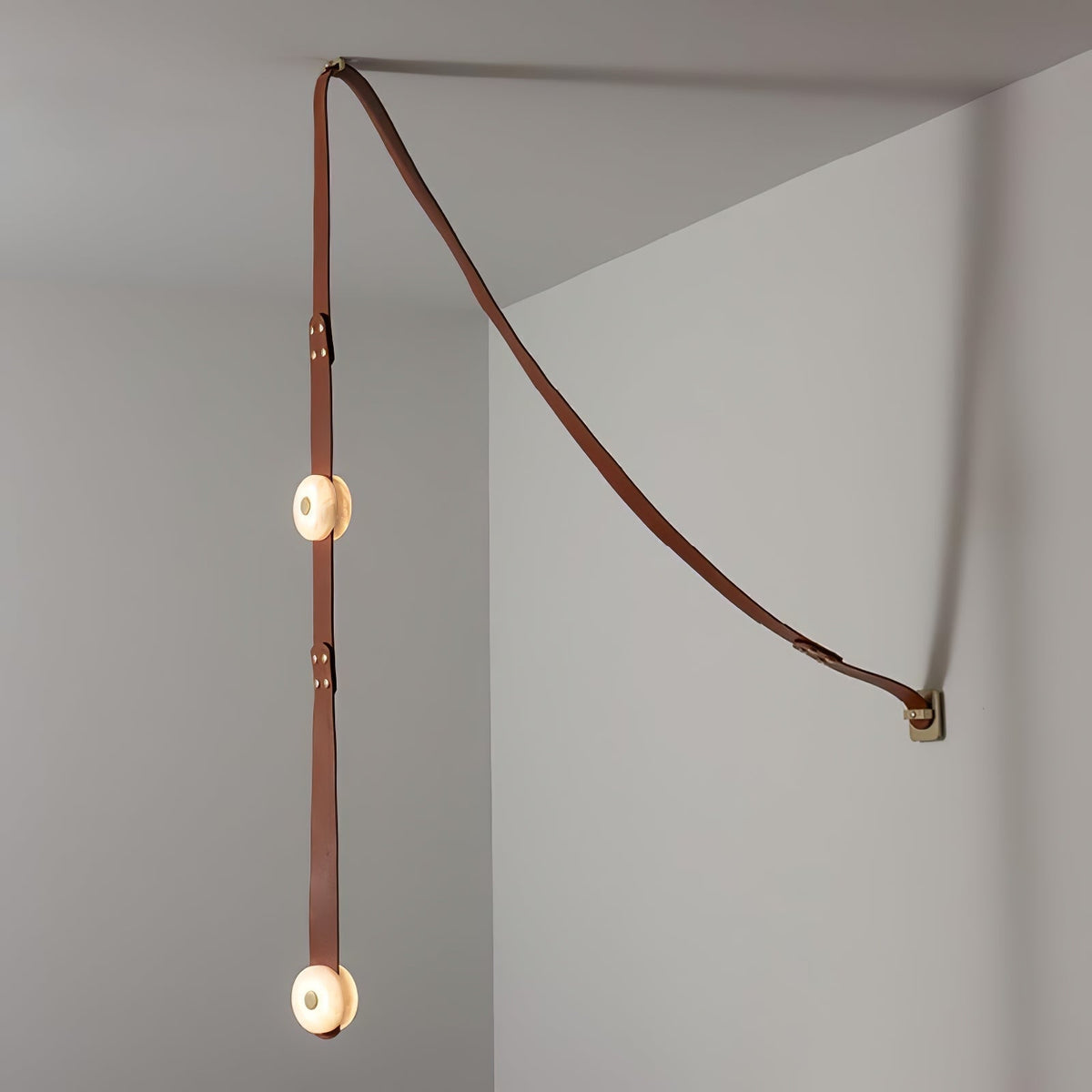 Snaps Alabaster Pendant Light