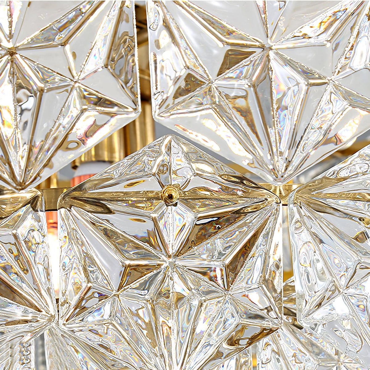Snowflake Glass Chandelier - view 20