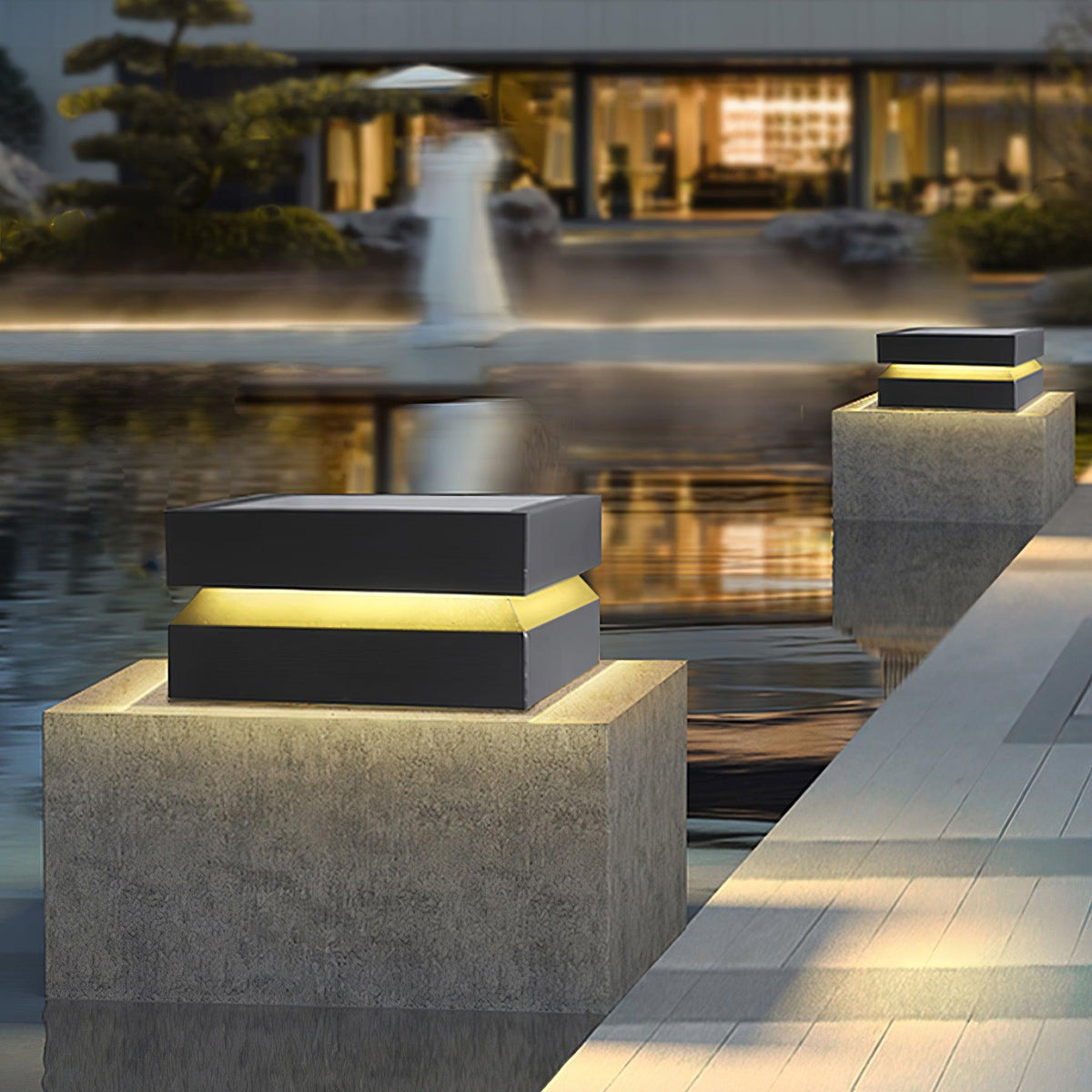 Square Post Outdoor Light - view 5