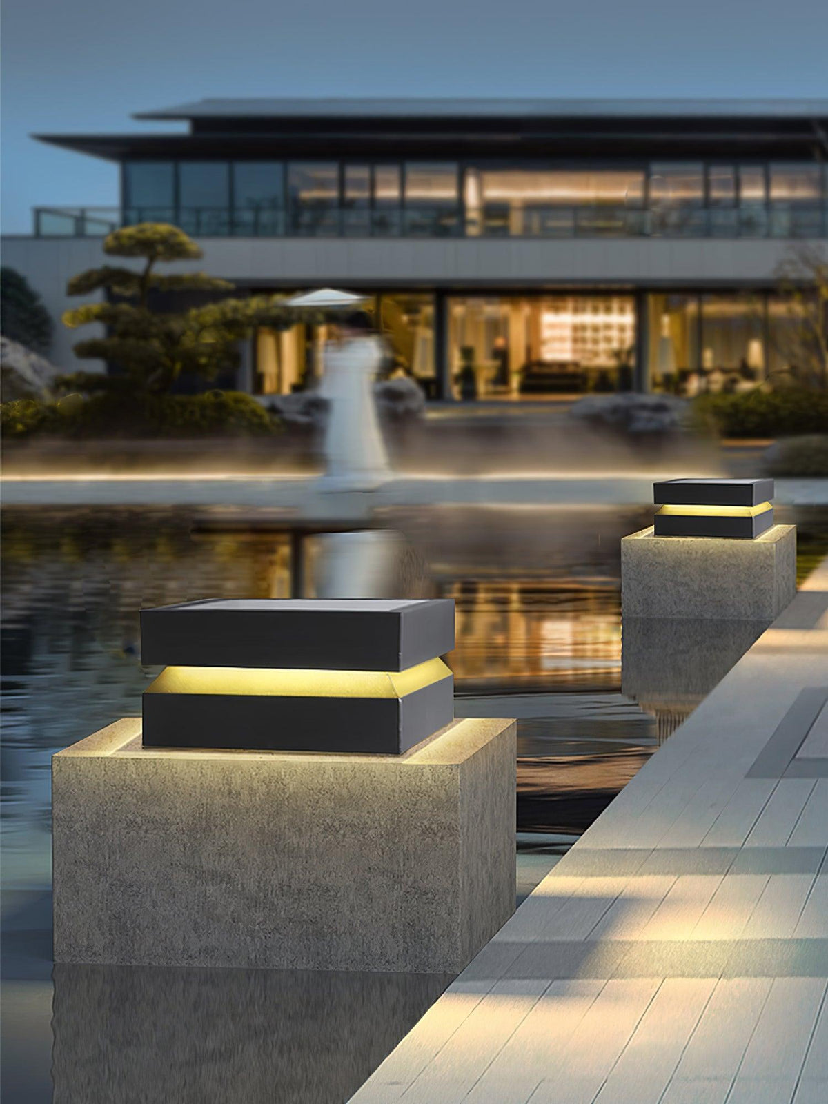Square Post Outdoor Light - view 11