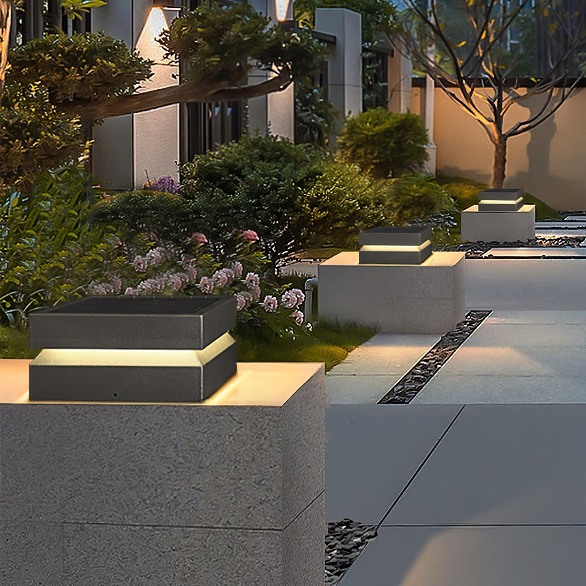 Square Post Outdoor Light - view 10