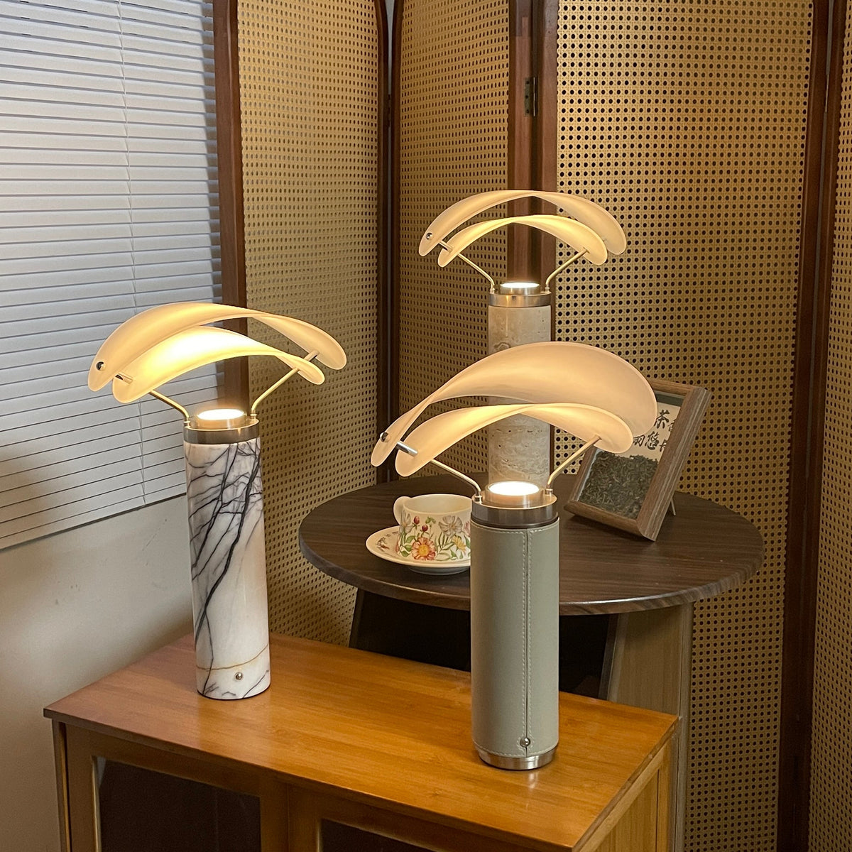 Sompex Marble Table Lamp - view 2