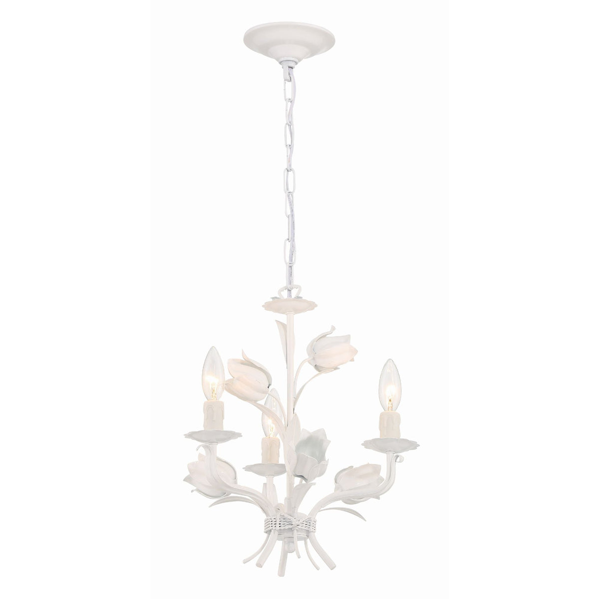 Southport Sage Rose Chandelier