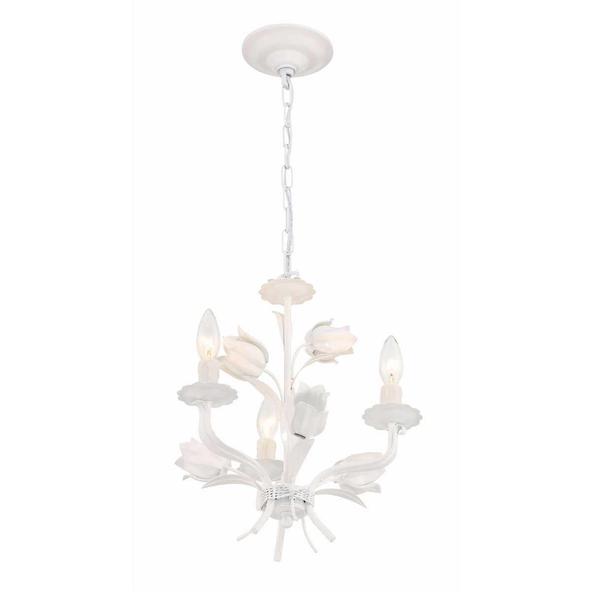 Southport Sage Rose Chandelier
