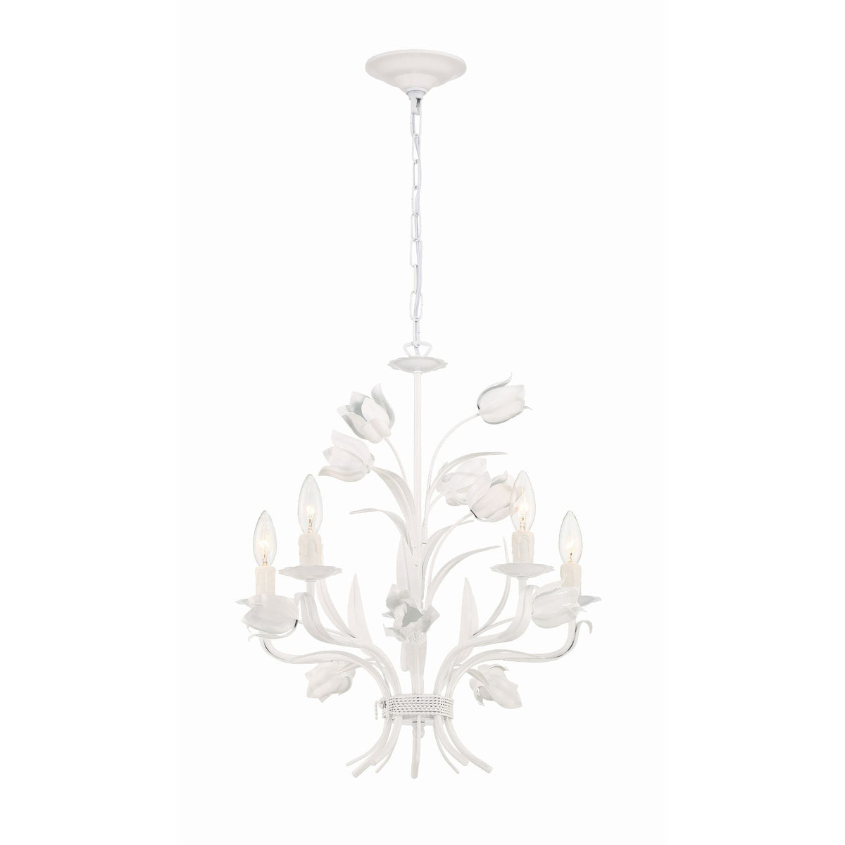 Southport Sage Rose Chandelier