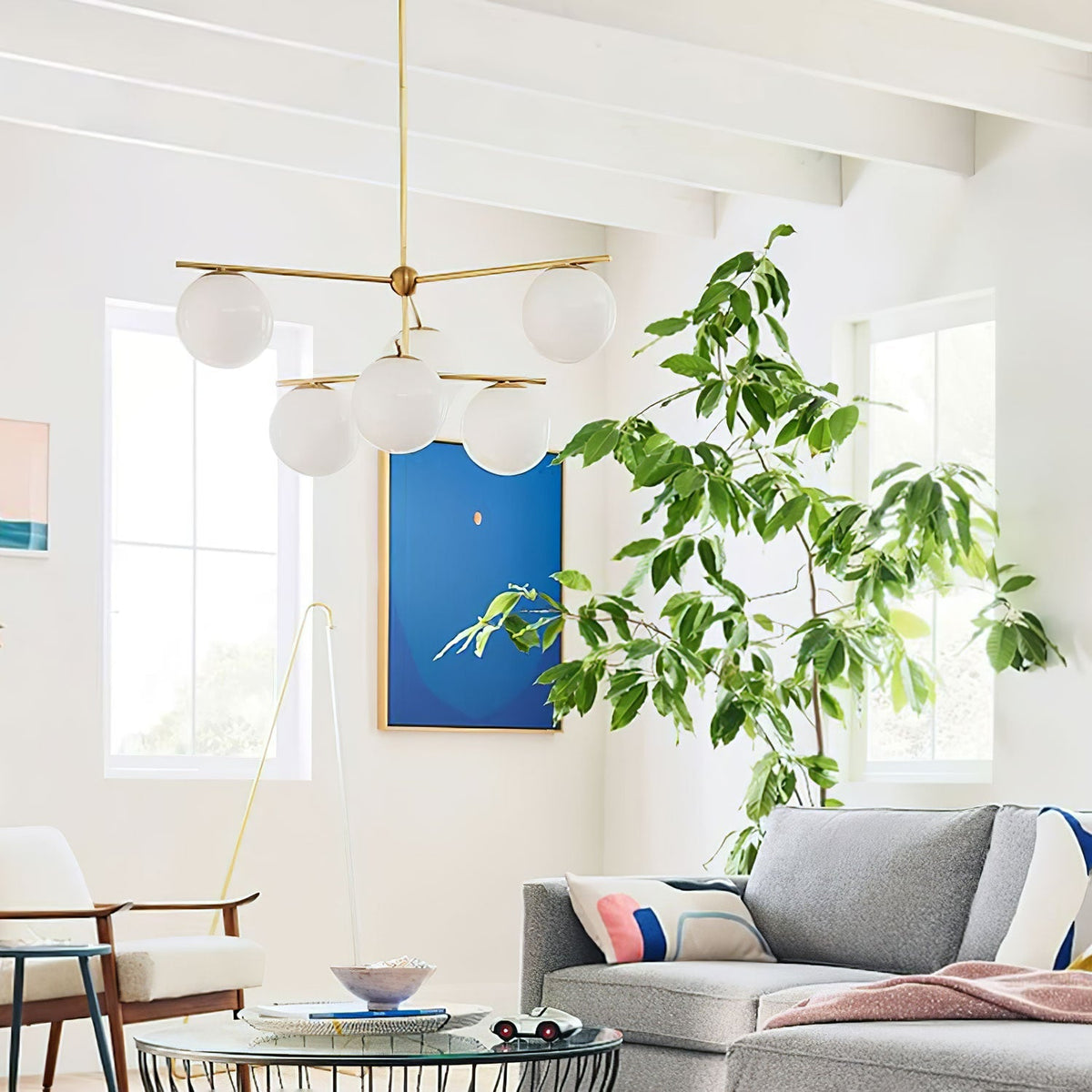 Sphere & Stem Chandelier