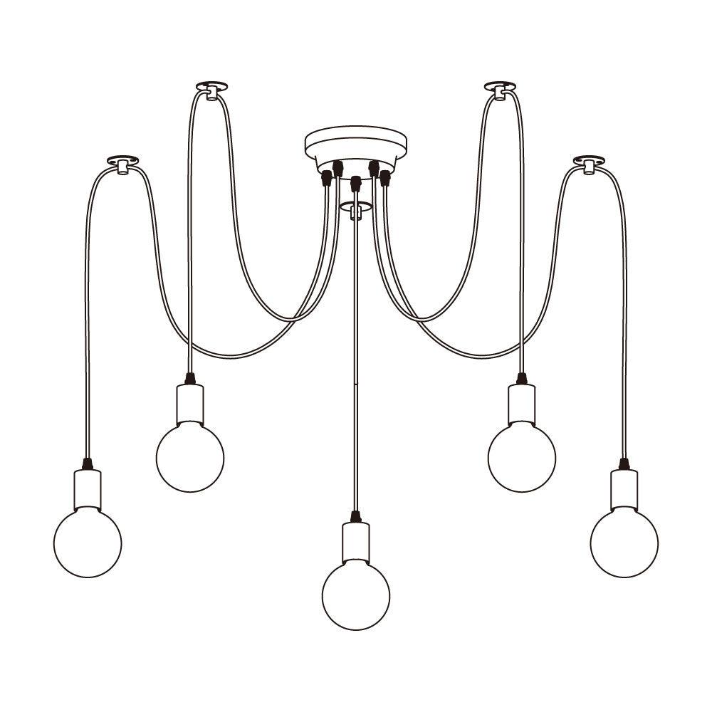 Spider Ceiling Chandelier