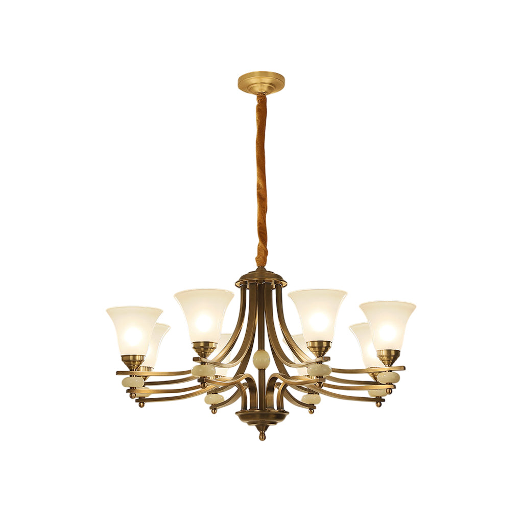 Stanford Glass Chandelier