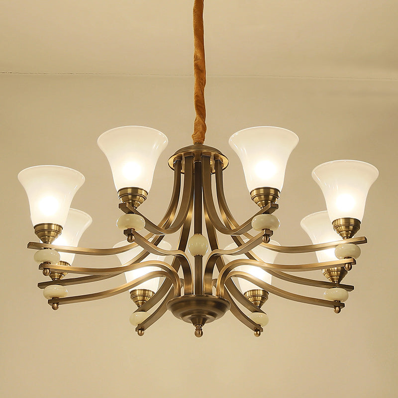 Stanford Glass Chandelier - view 2