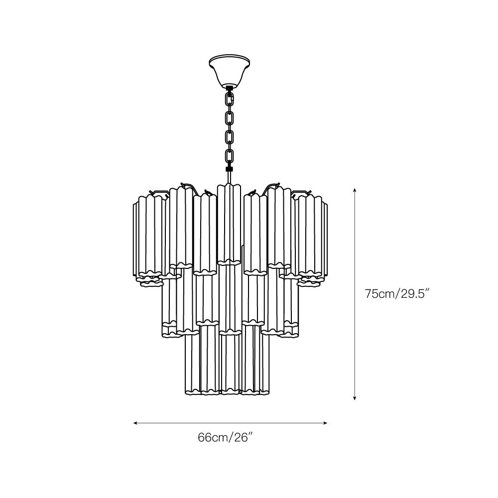 Starlight Murano Chandelier - view 3
