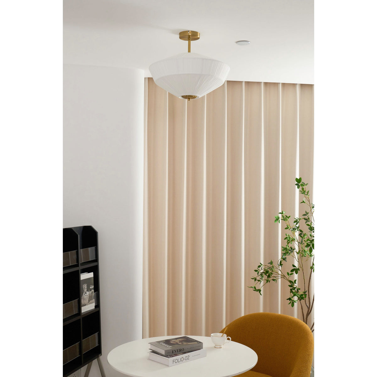 Stefanie Pleated Ceiling Lamp
