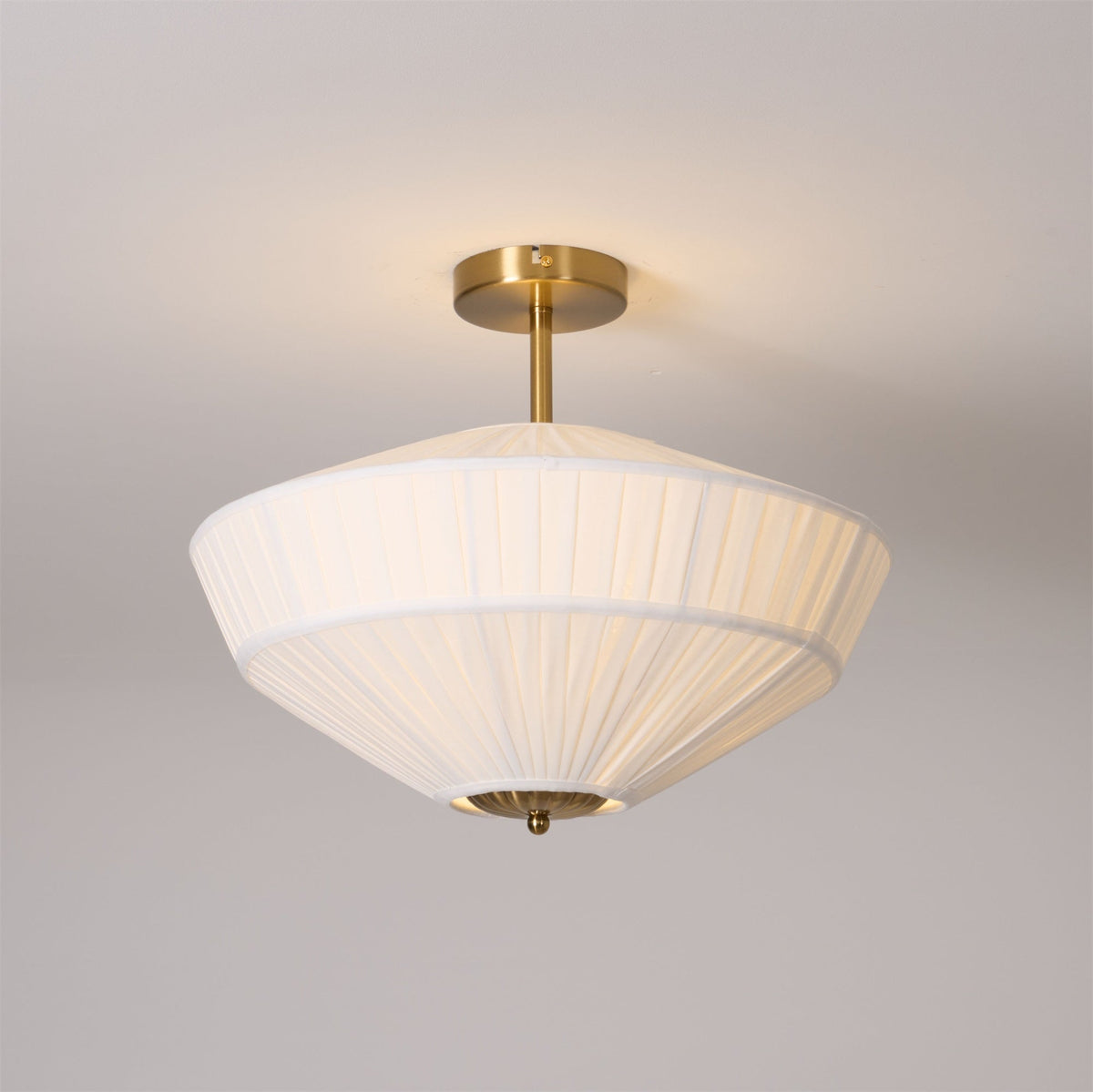 Stefanie Pleated Ceiling Lamp