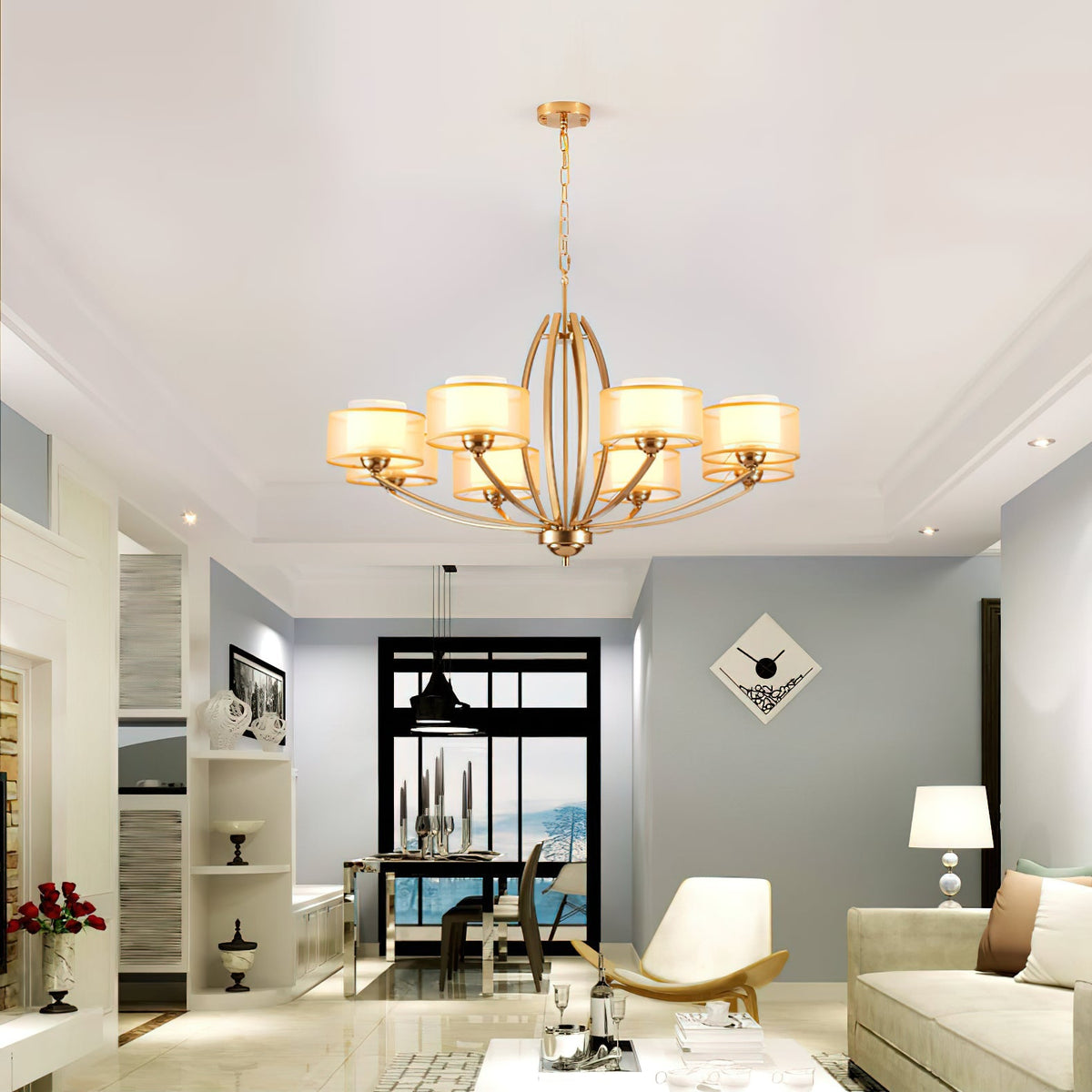 Stiffel Avira Chandelier - view 7