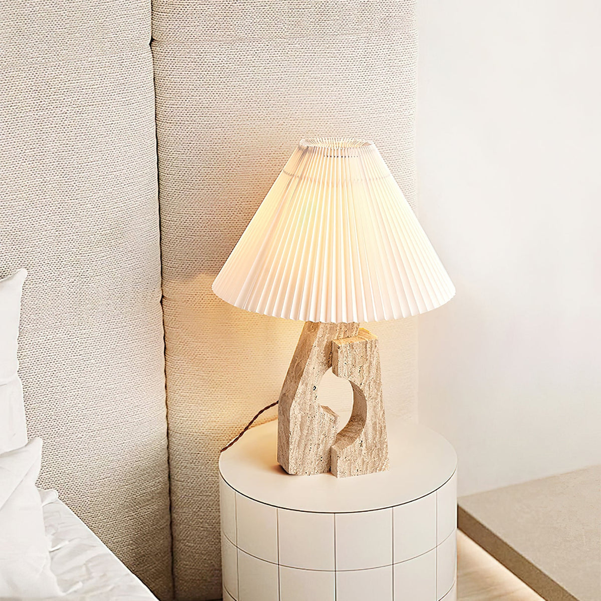 Stone Pillar Table Lamp - view 2