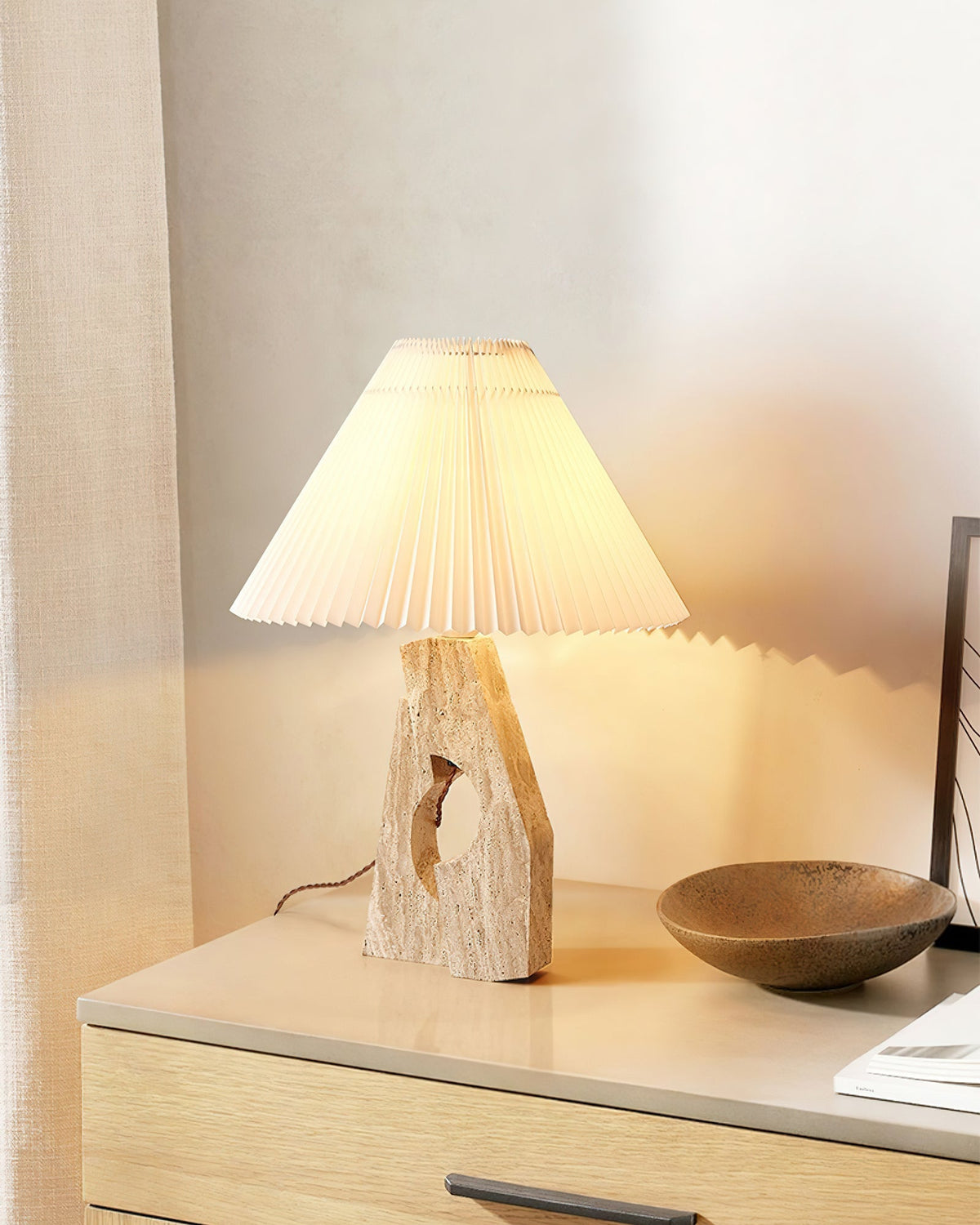 Stone Pillar Table Lamp - view 3