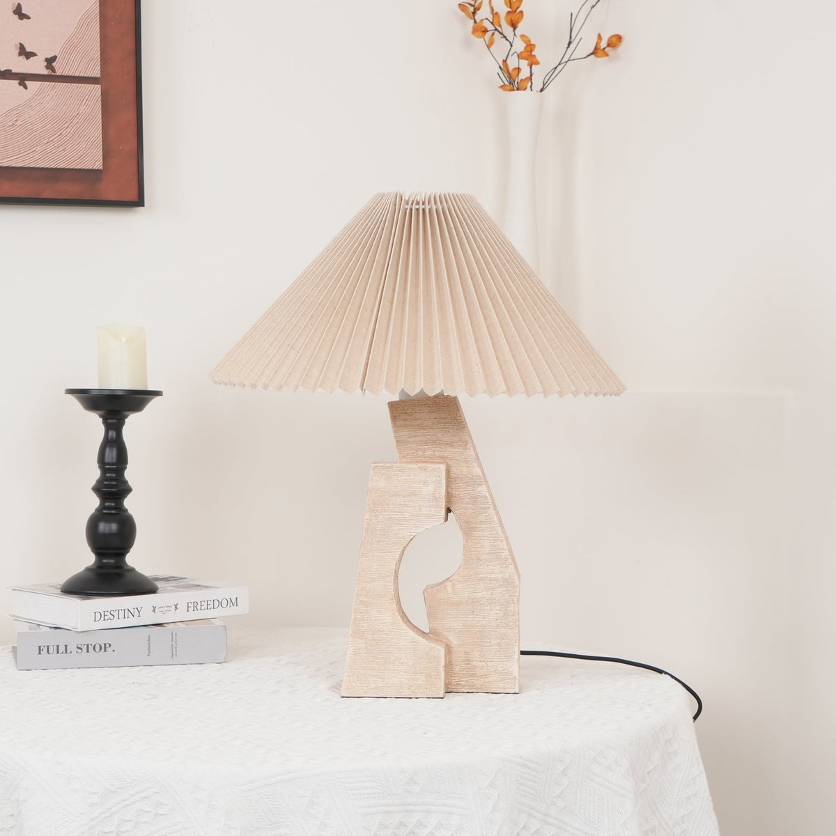 Stone Pillar Table Lamp - view 19