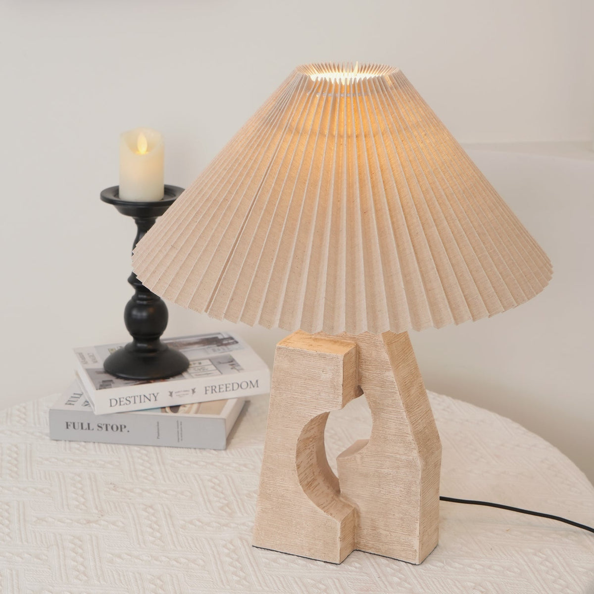 Stone Pillar Table Lamp - view 20