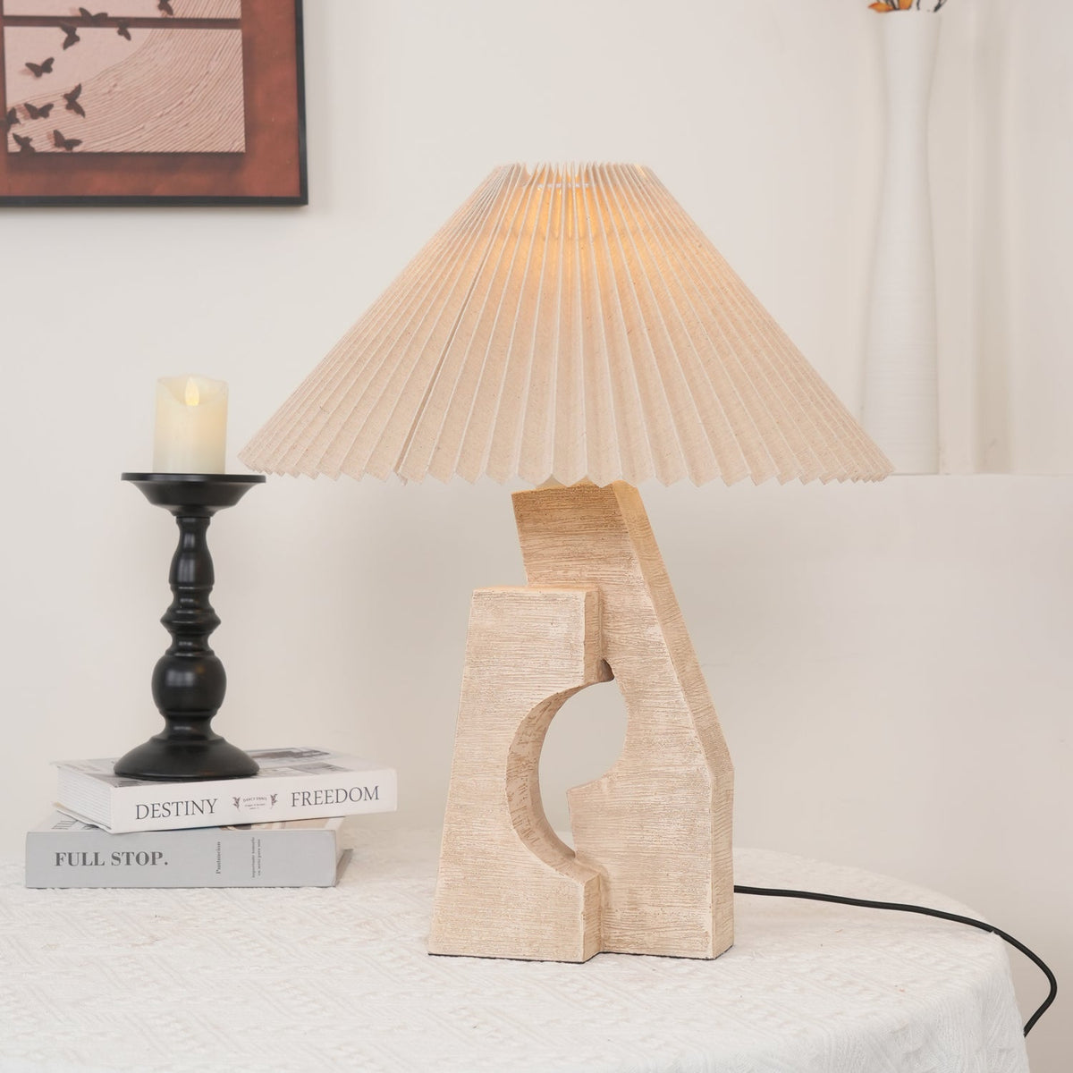 Stone Pillar Table Lamp - view 6