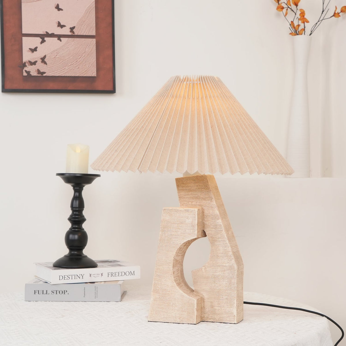 Stone Pillar Table Lamp - view 7