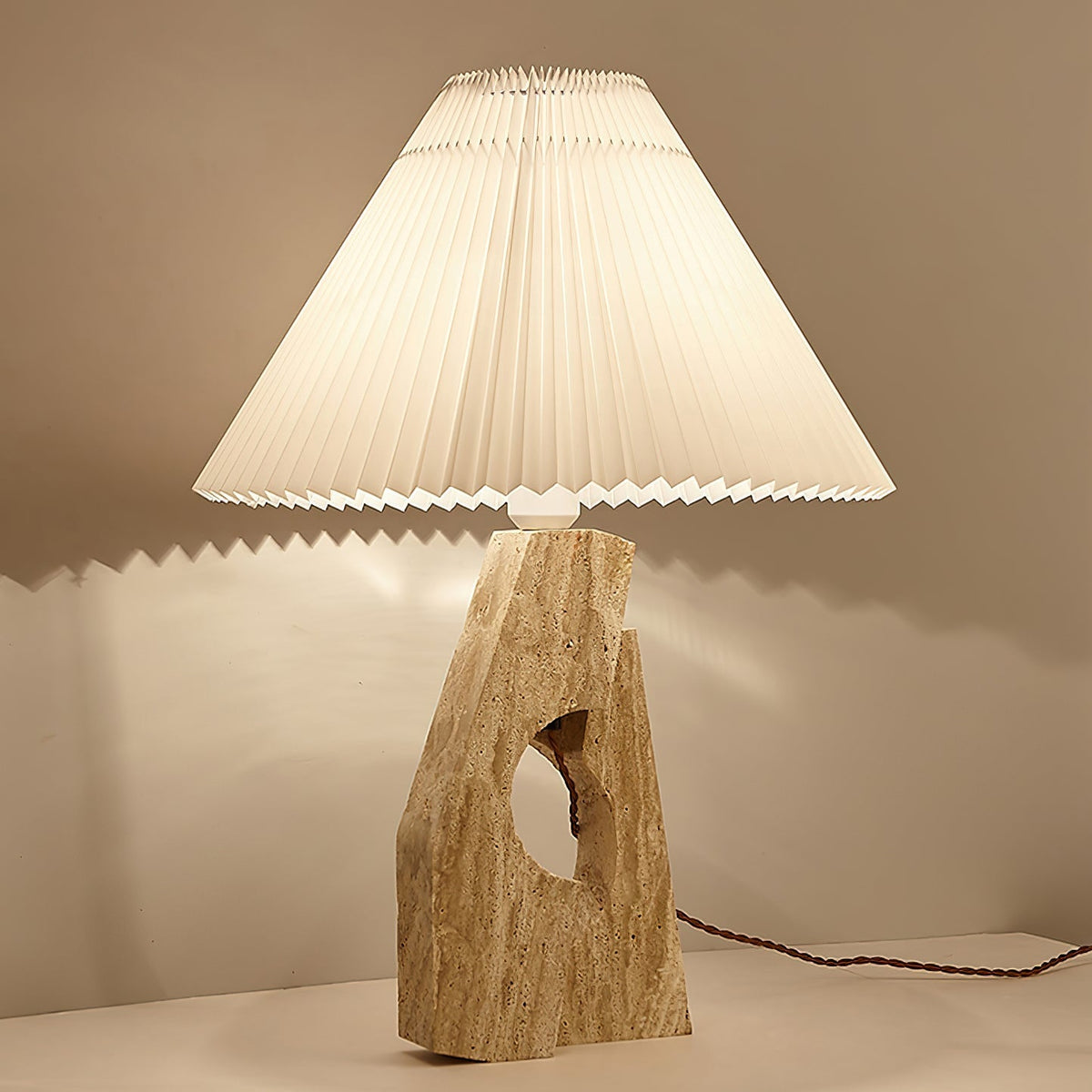 Stone Pillar Table Lamp - view 9