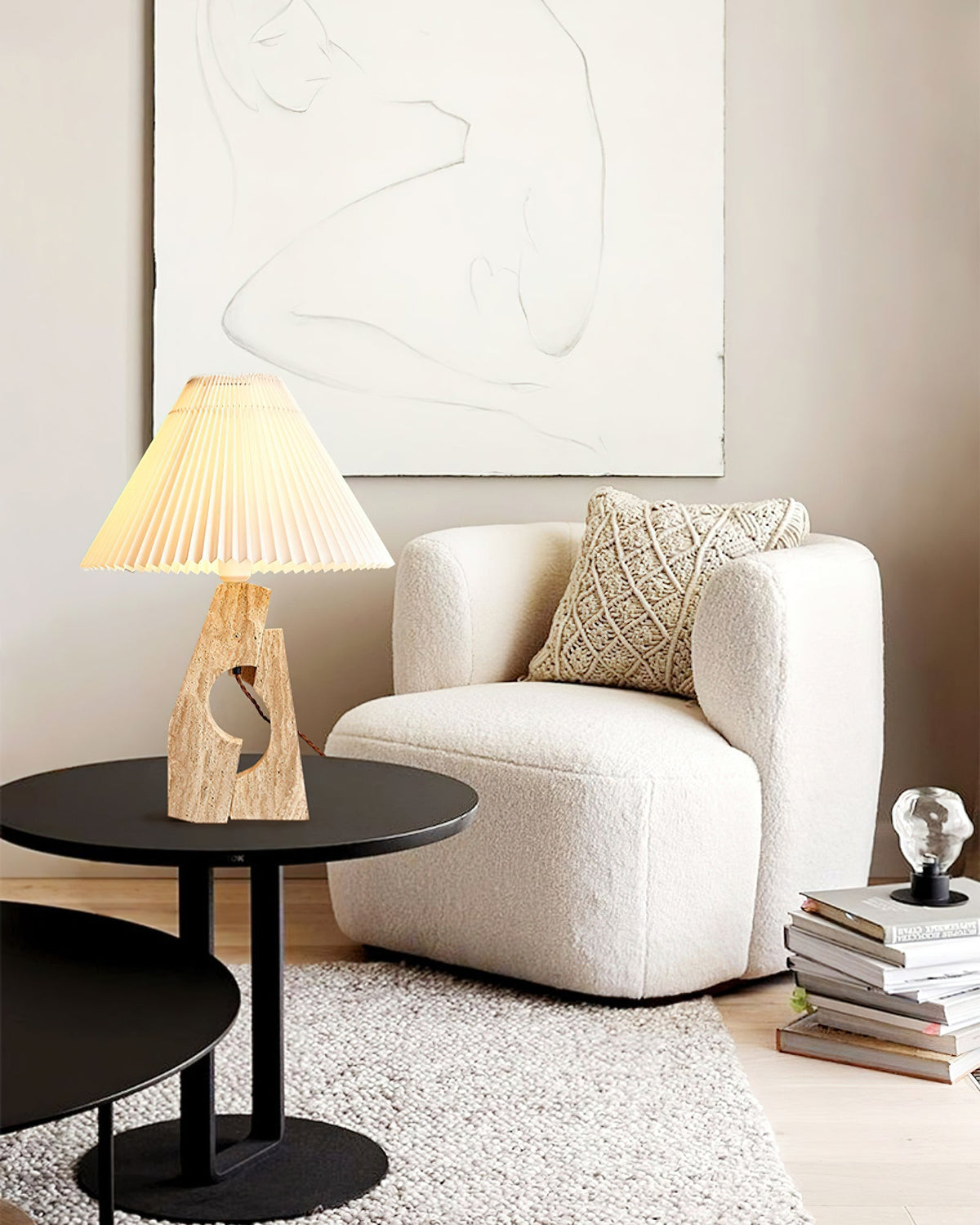 Stone Pillar Table Lamp - view 11