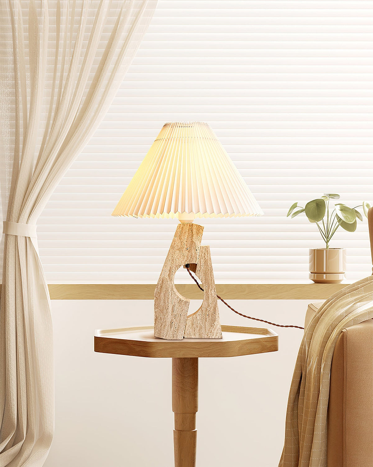 Stone Pillar Table Lamp - view 12