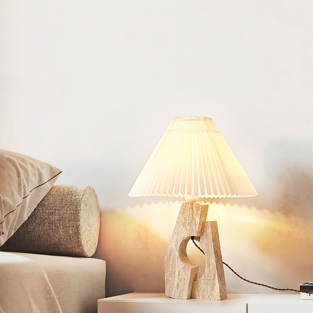 Stone Pillar Table Lamp - view 14