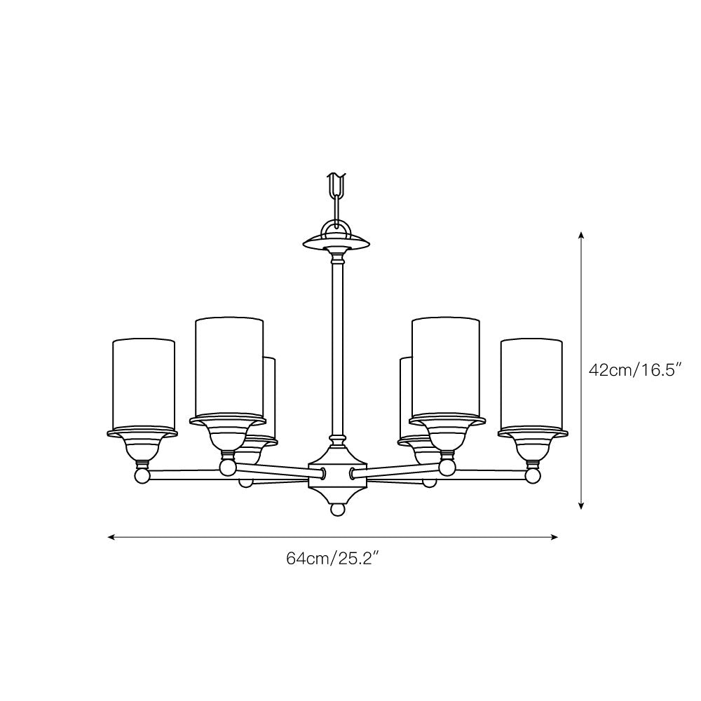 Stratton Chandelier - view 4