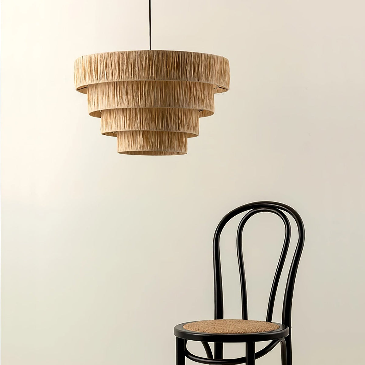 Straw Art Pendant Light