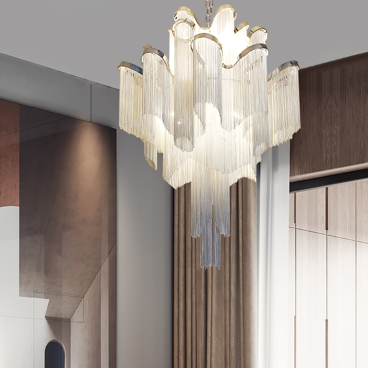 Stream Chain Chandelier - view 10