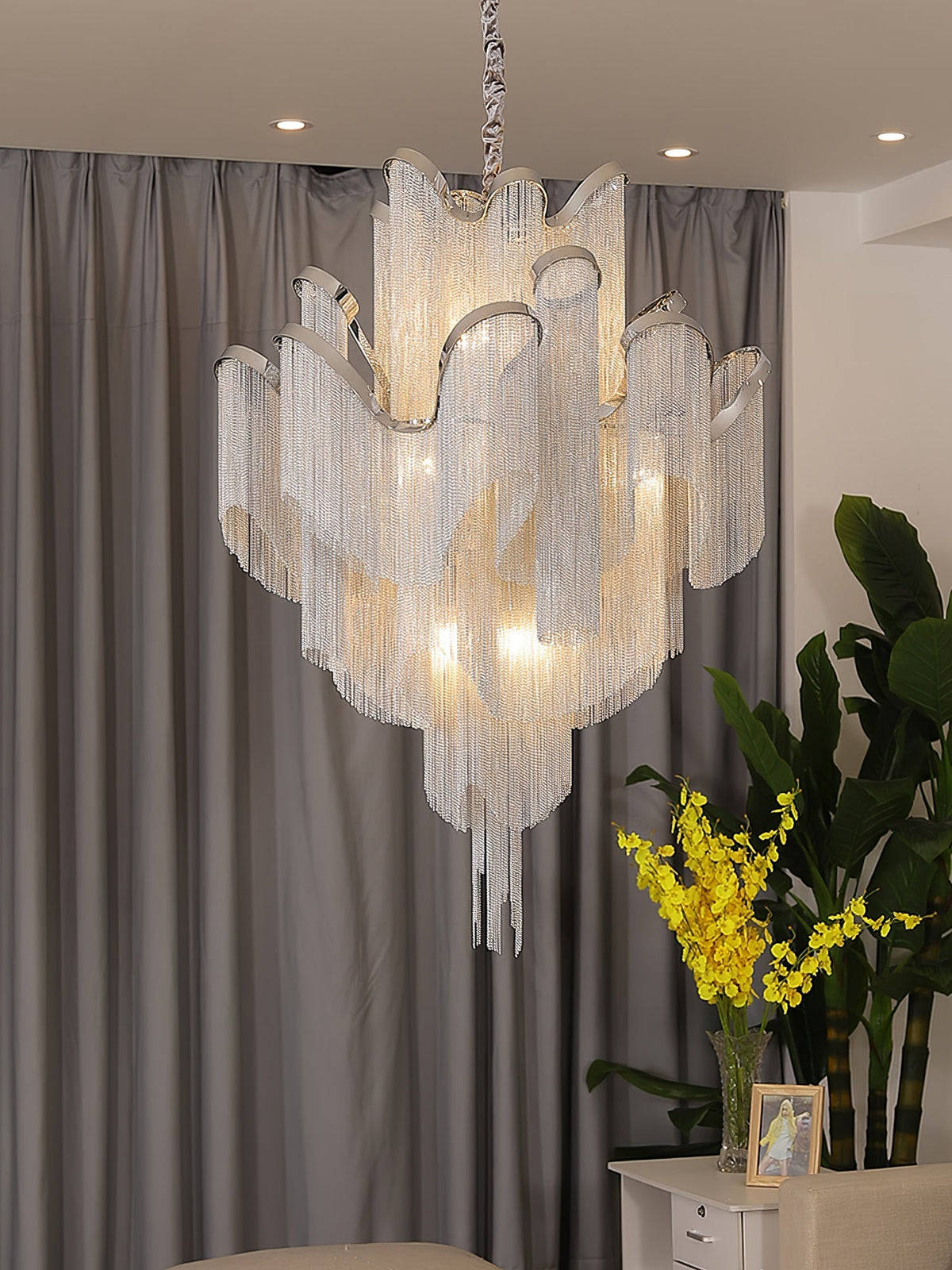 Stream Chain Chandelier - view 77