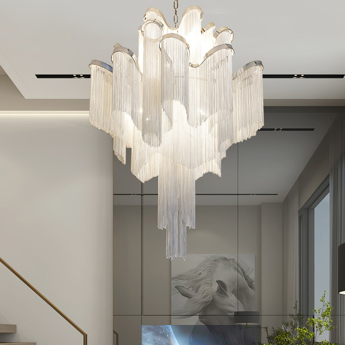 Stream Chain Chandelier - view 58
