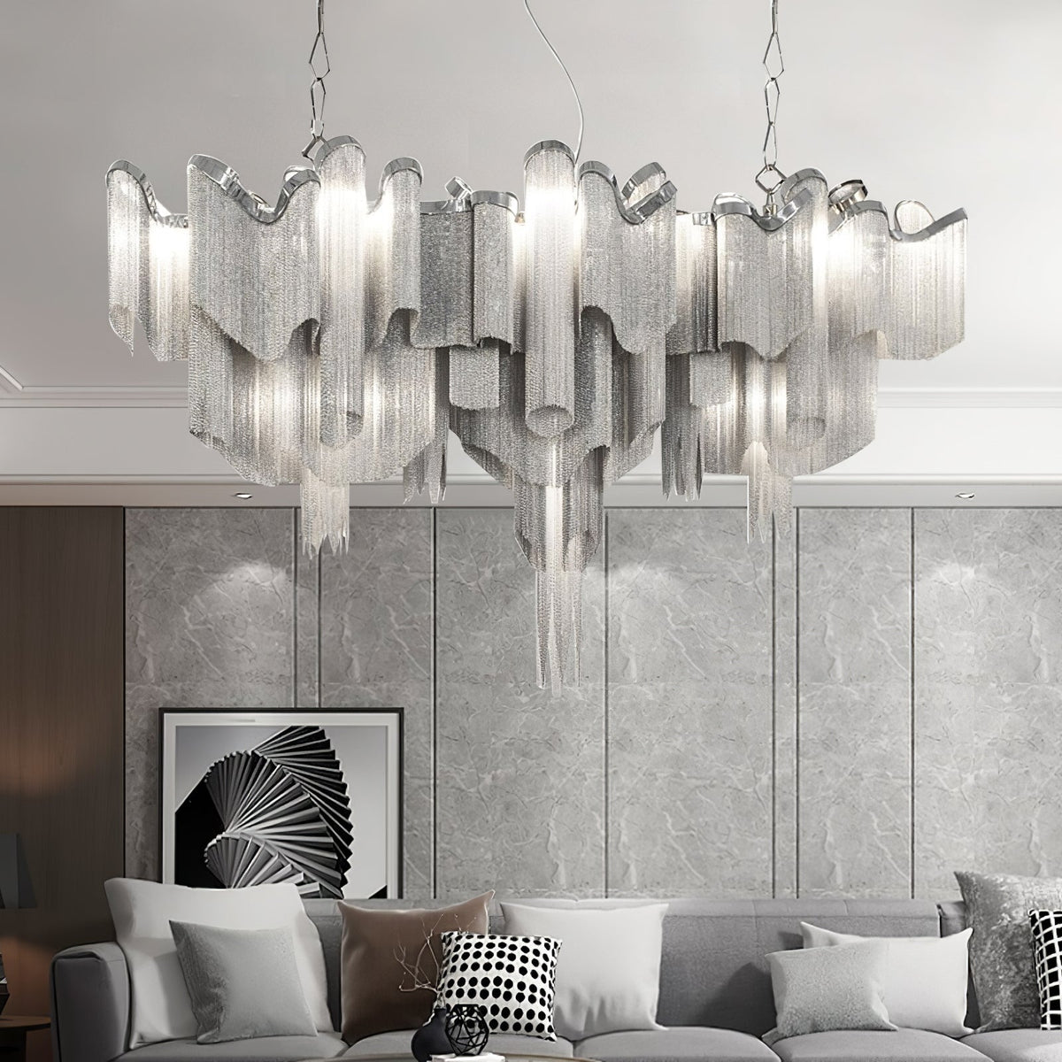 Stream Chain Chandelier - view 8