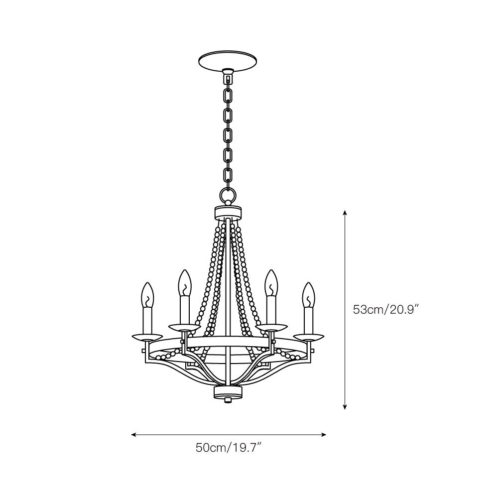 Streator Chandelier - view 4