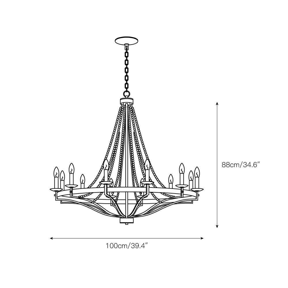 Streator Chandelier - view 5
