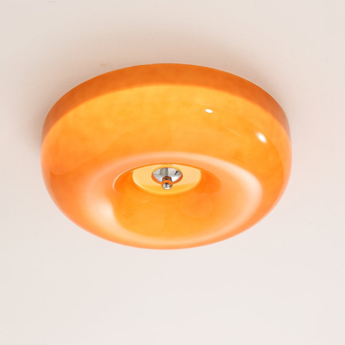 Swirl Glass Ceiling Lamp - view 2