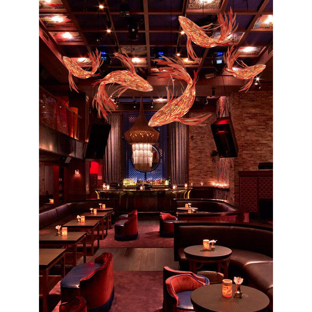 Swirl Koi Chandelier - view 16
