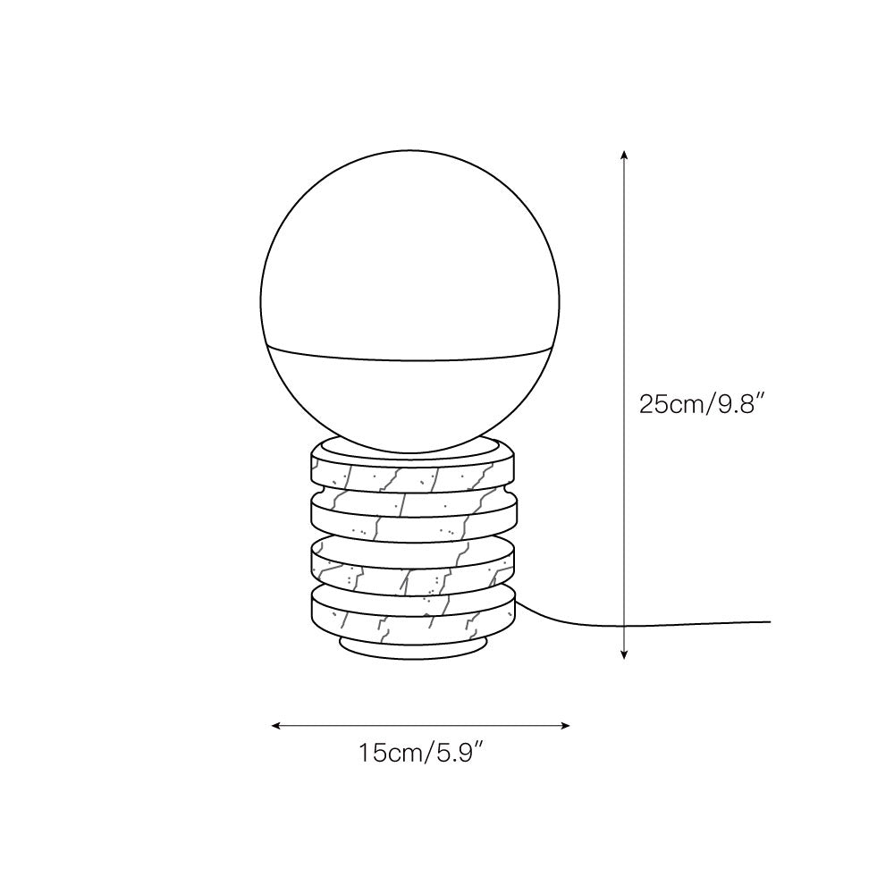 Sylvia Table Lamp - view 3