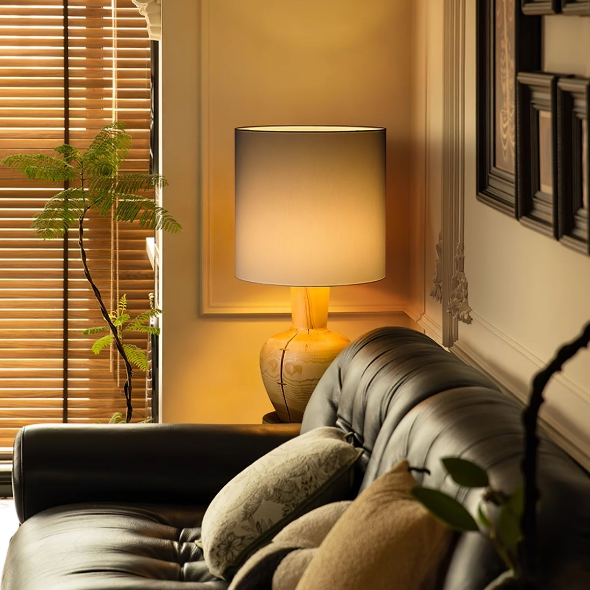Sylvia Wood Floor Lamp - view 18