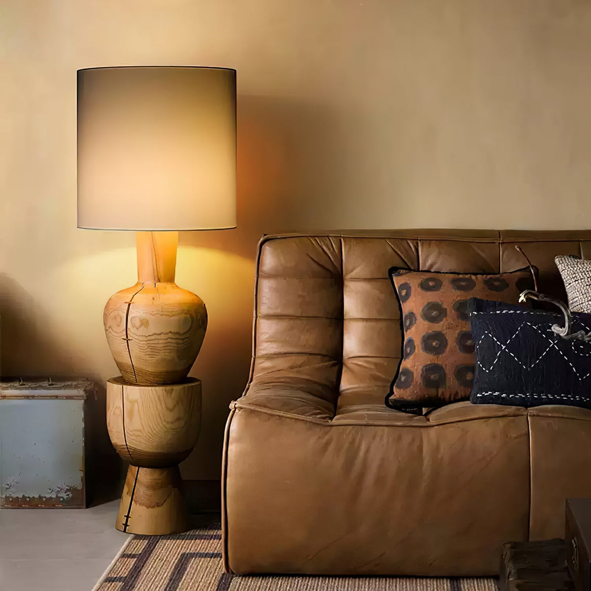 Sylvia Wood Floor Lamp - view 21