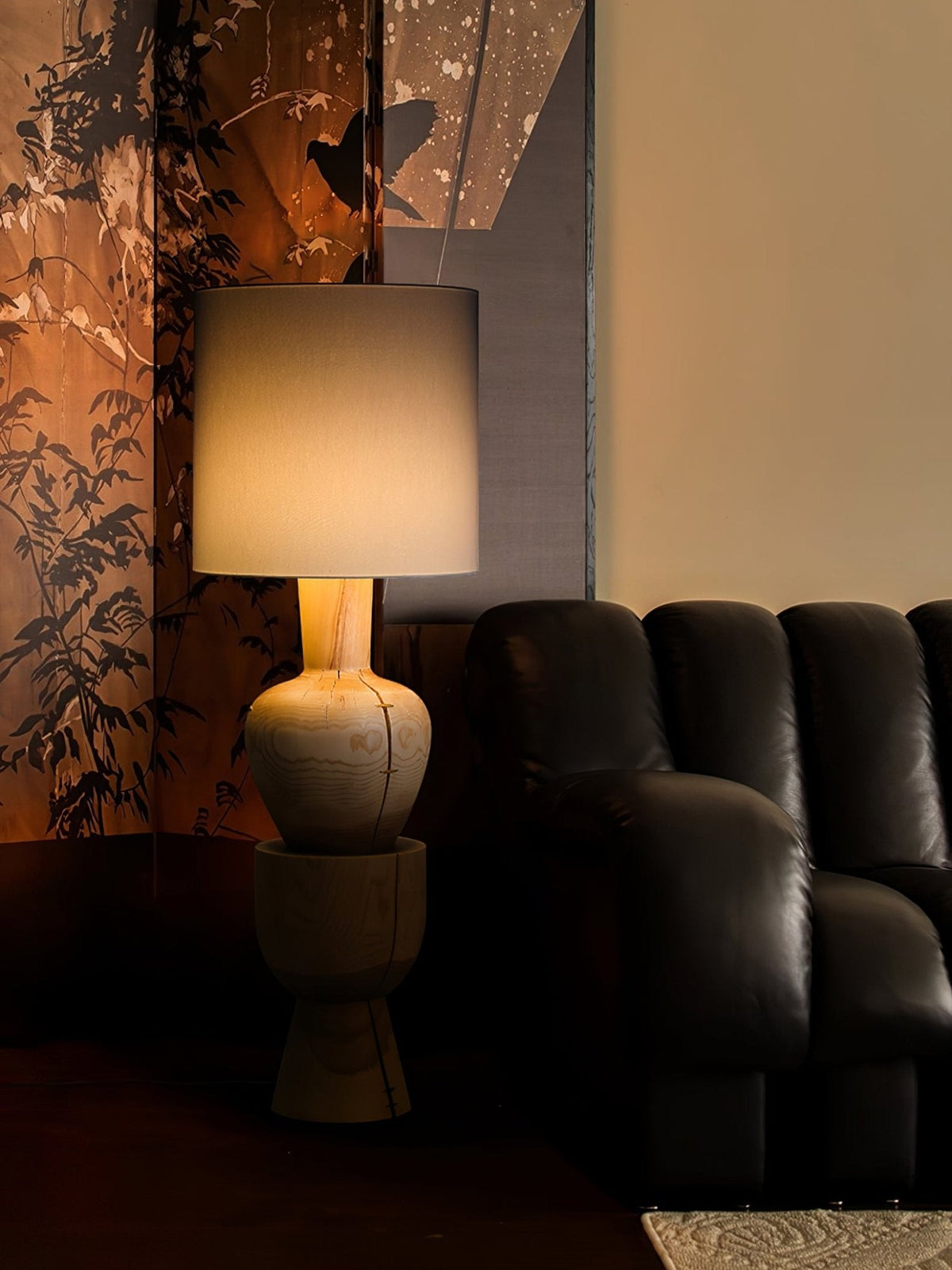 Sylvia Wood Floor Lamp - view 5