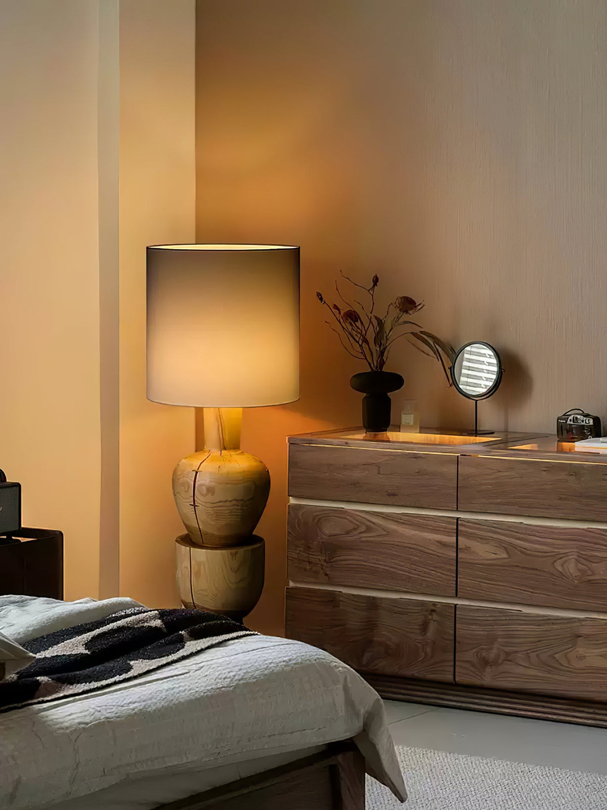 Sylvia Wood Floor Lamp - view 8