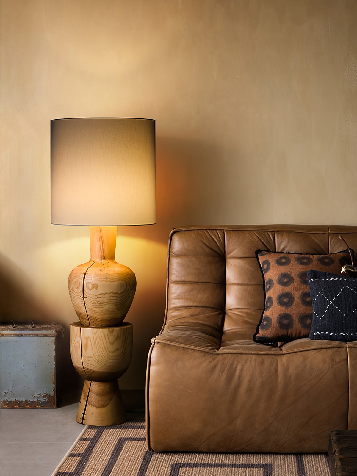 Sylvia Wood Floor Lamp - view 12