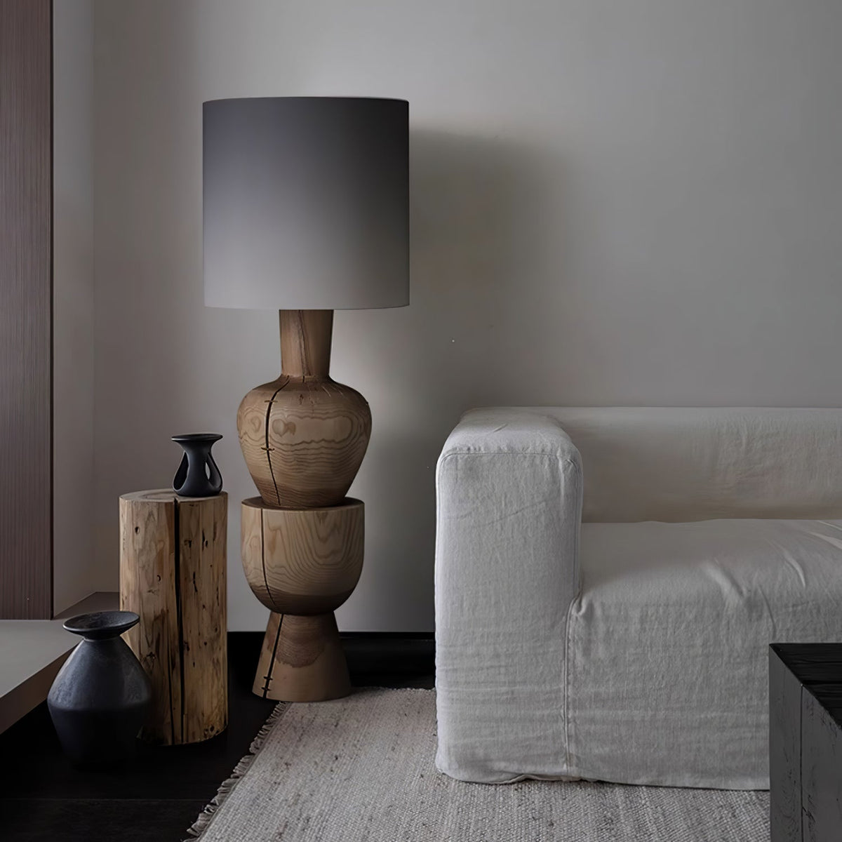 Sylvia Wood Floor Lamp - view 17