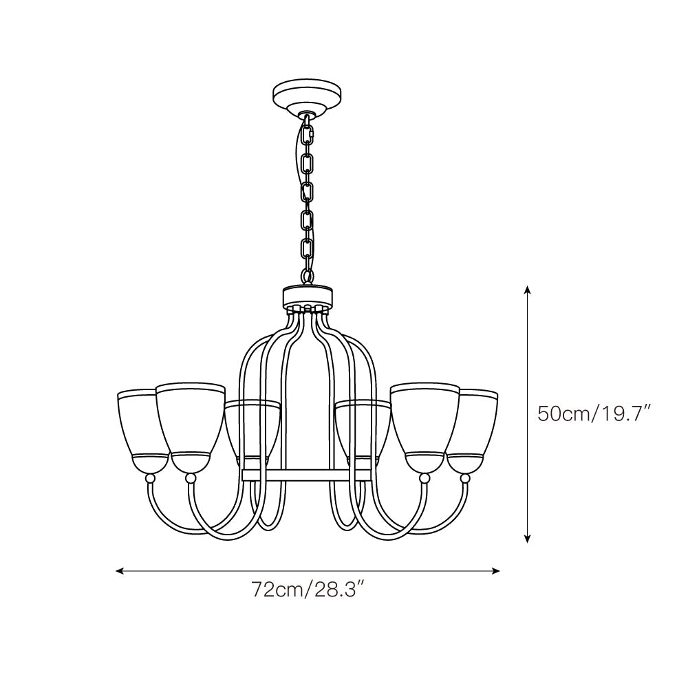 Tahoe Chandelier - view 3