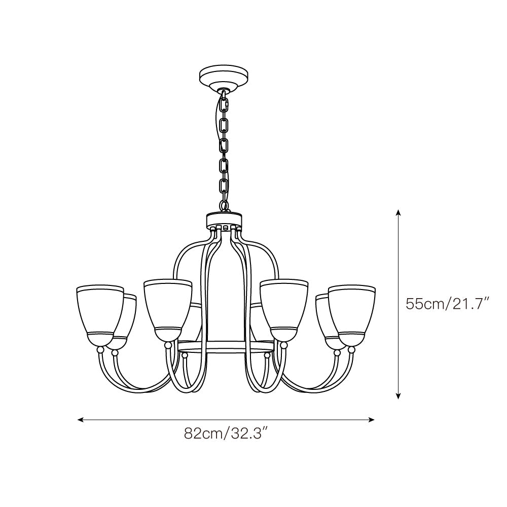 Tahoe Chandelier - view 4